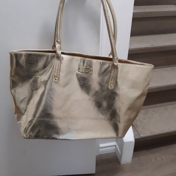 Michael Kors Gold Tote bag - Perfect condition - Like New - Picture 8 of 11